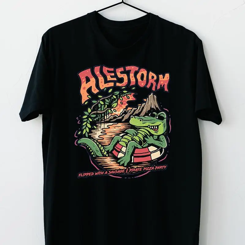 Alestorm Flipped With A Sausage T Shirt S 5XL