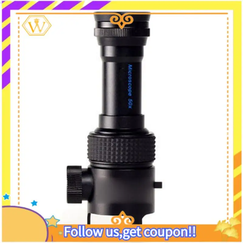 

A01K-металлические ювелирные увеличительные очки, лупа 50X, ручная подсветка, идентификация оценки нефрита