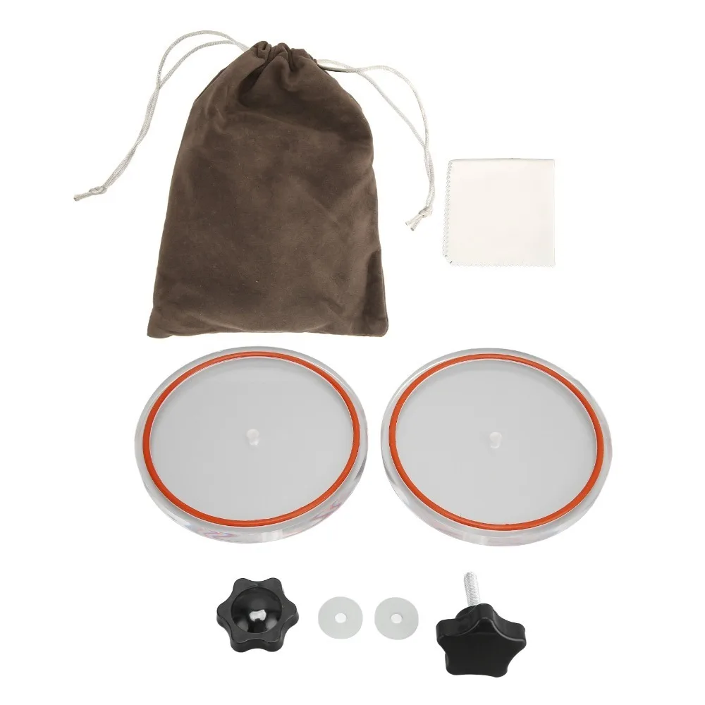 Waterproof Vinyl Record Label Saver Transparent Industrial Grip Album Cleaning Clamp Record Clean Saver Record Cleaning