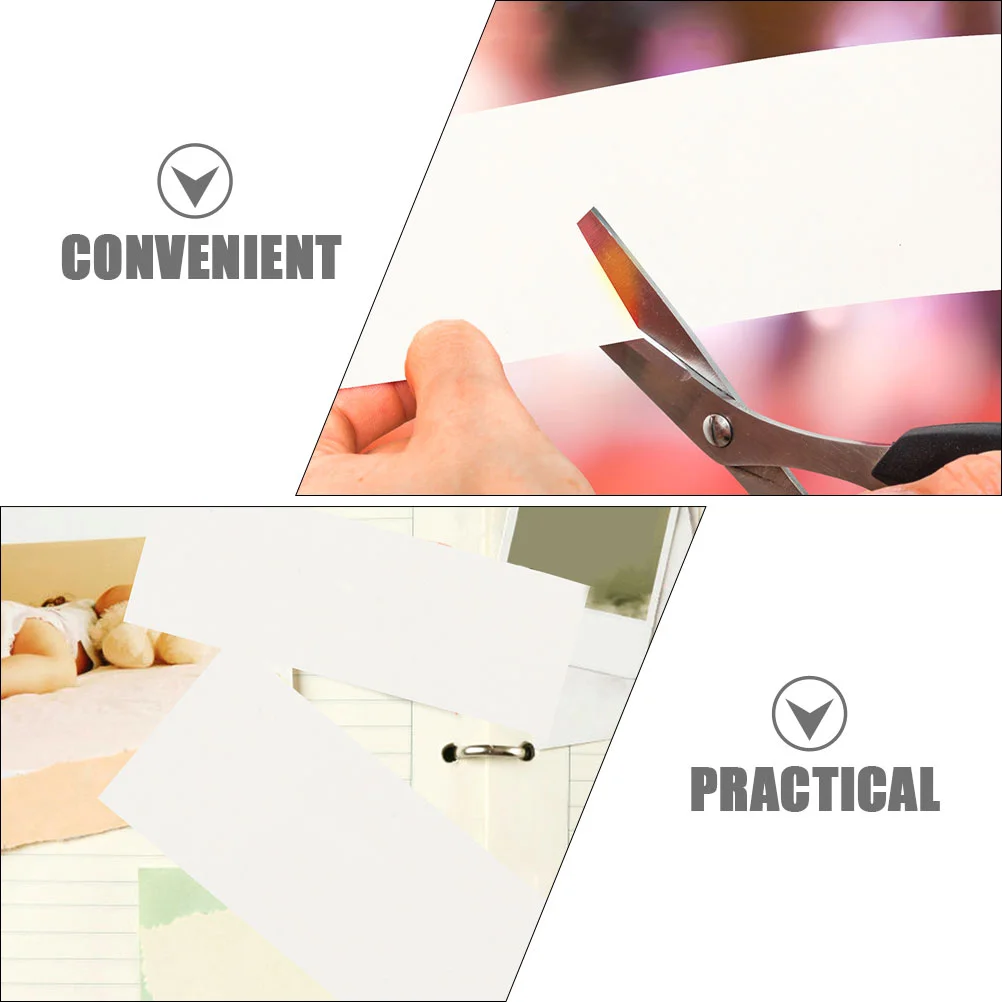 2 Rolls White Packing Tape Heavy Duty Packaging Duct for Paper Photo Frame