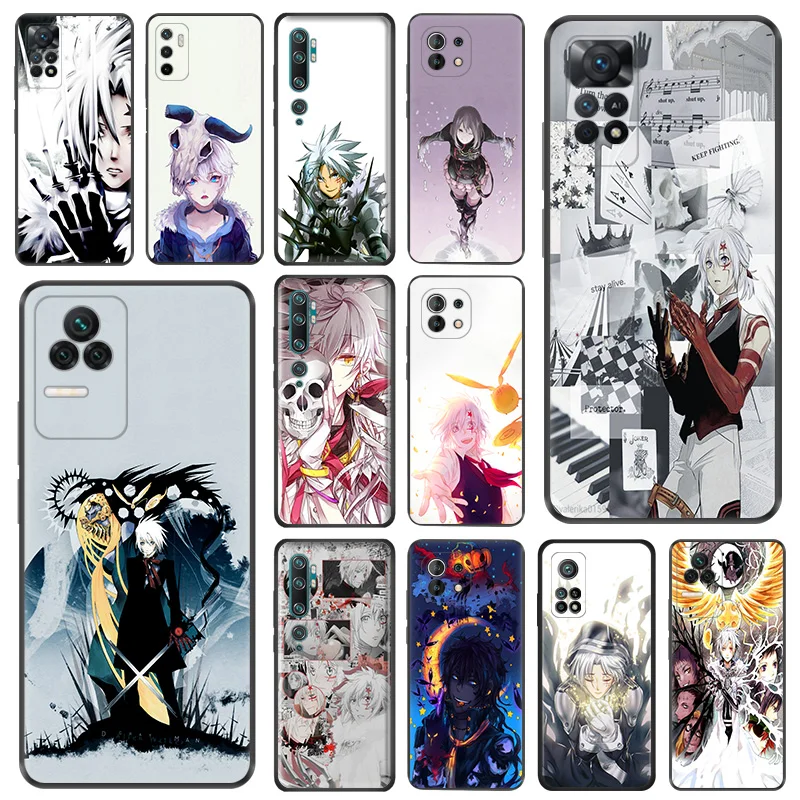 Phone Case For Redmi 10C 10A Note 11 Pro 10 10s 11s D. GRAY-MAN Anime Xiaomi 10t 11t Lite Note10 Black Soft Protective Cover