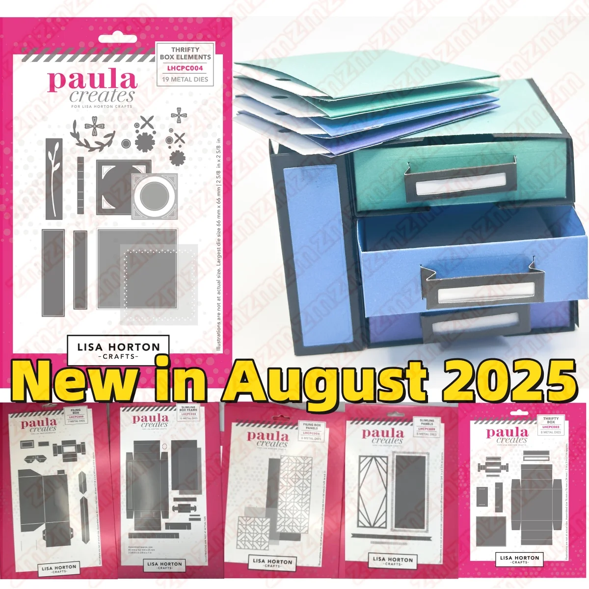 

2025 New Box Sleeve Metal Cutting Dies for DIY Making Card Scrapbook Embossed Paper Album Craft Supplies Template Decoration