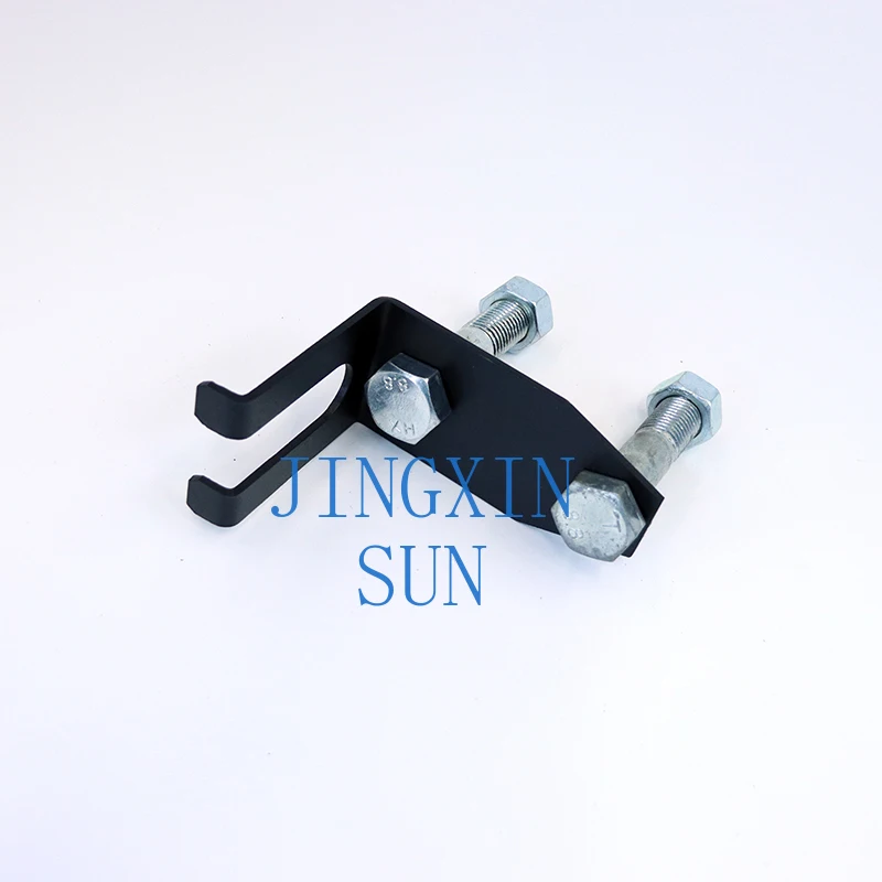 Gym Barbell Holder Attachment for Power & Squat Racks Compatible with Tube Racks