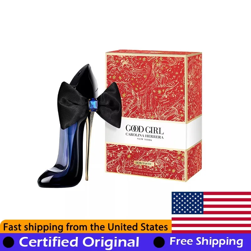 

Carolina Herrera Good Girl Bowtastic Edition Eau de Parfum Premium Lasting Floral Fruity Gourmand Pheromones Perfume 2.7 Ounce