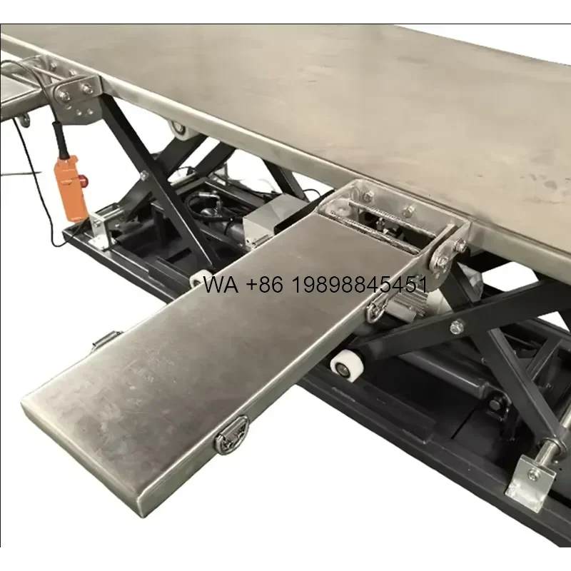 Wmwmnu for Veterinary Adjustable Animal Operating Table with Restraint System and Stainless Steel Construction