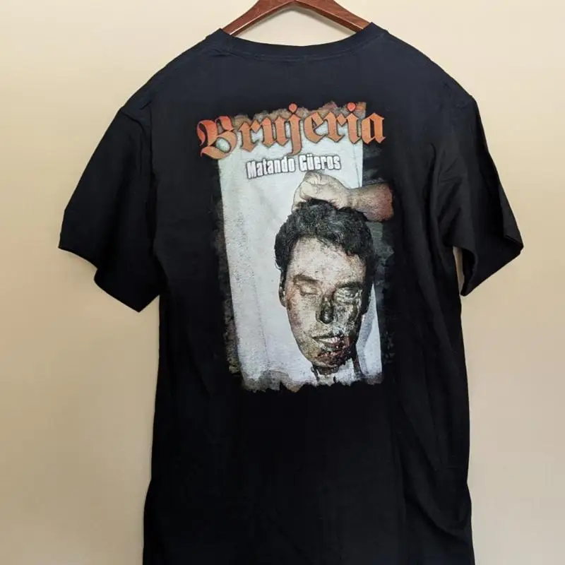 Vth Brujeria Band Matando Gueros Death Metal Demon Night Sz Grande 21X28