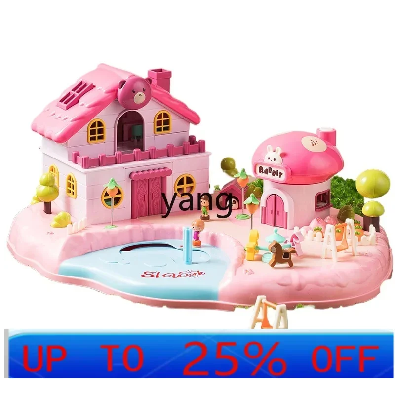 CX Children's Toys 3-6 Years Old Girl 4 Magnetic Play House 7 Puzzle 8 Girl's Birthday Gift