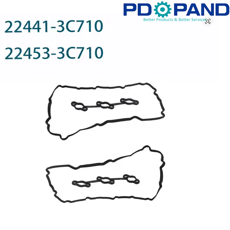 224413C710 224533C710 Genuine Engine Valve Cover Gasket For Hyundai SANTA FE GENESIS COUPE  Kia SEDONA 3.8L