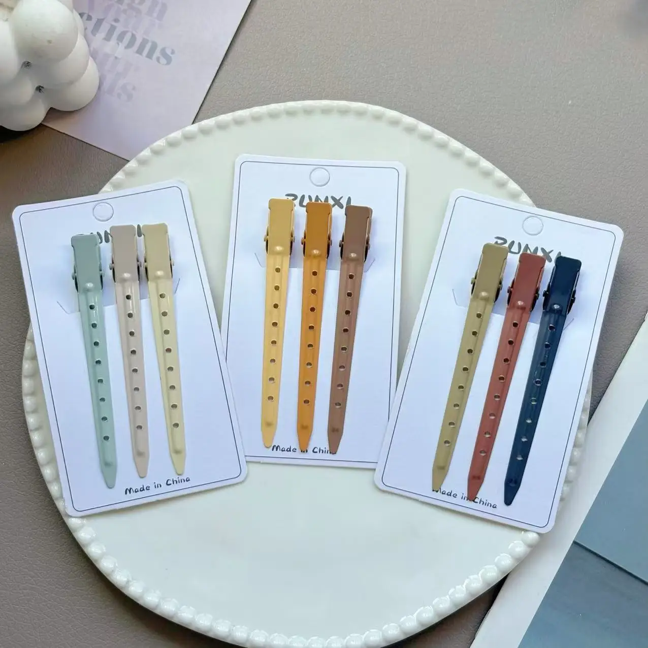 

Осень-зима 2021, новый высококачественный цветной зажим, женский глянцевый зажим для выпечки, боковая челка, оптовая продажа