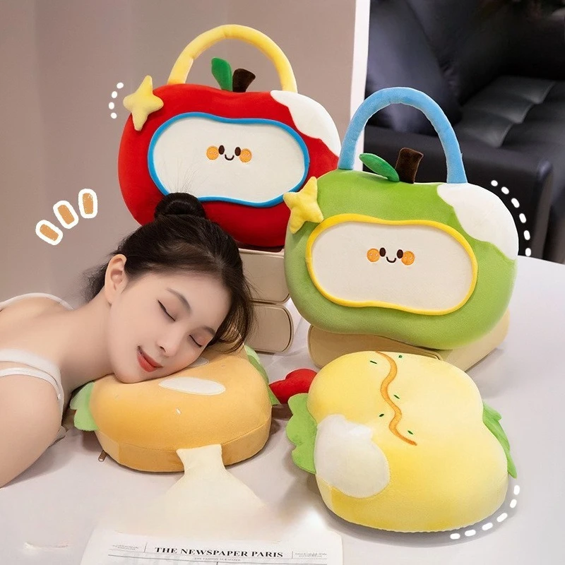 1Pcs Double Sided Pillow Sleeping Pillow Office Lunch Break Artifact Sleeping Small Pillow Almohada Cute Pillow Pregnancy