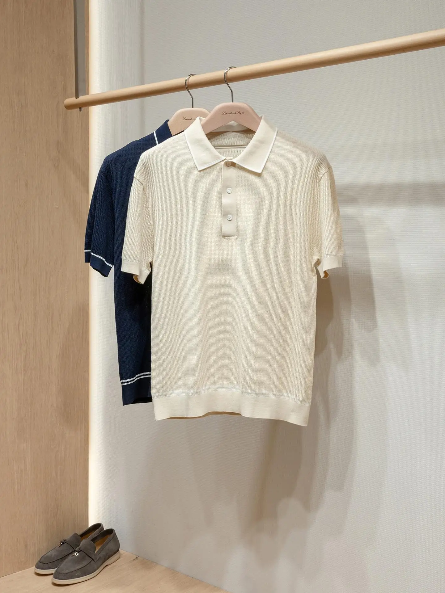 Linen-lyocell Blend Old Money Style Men's Casual Collar Short Sleeve Polo Shirt