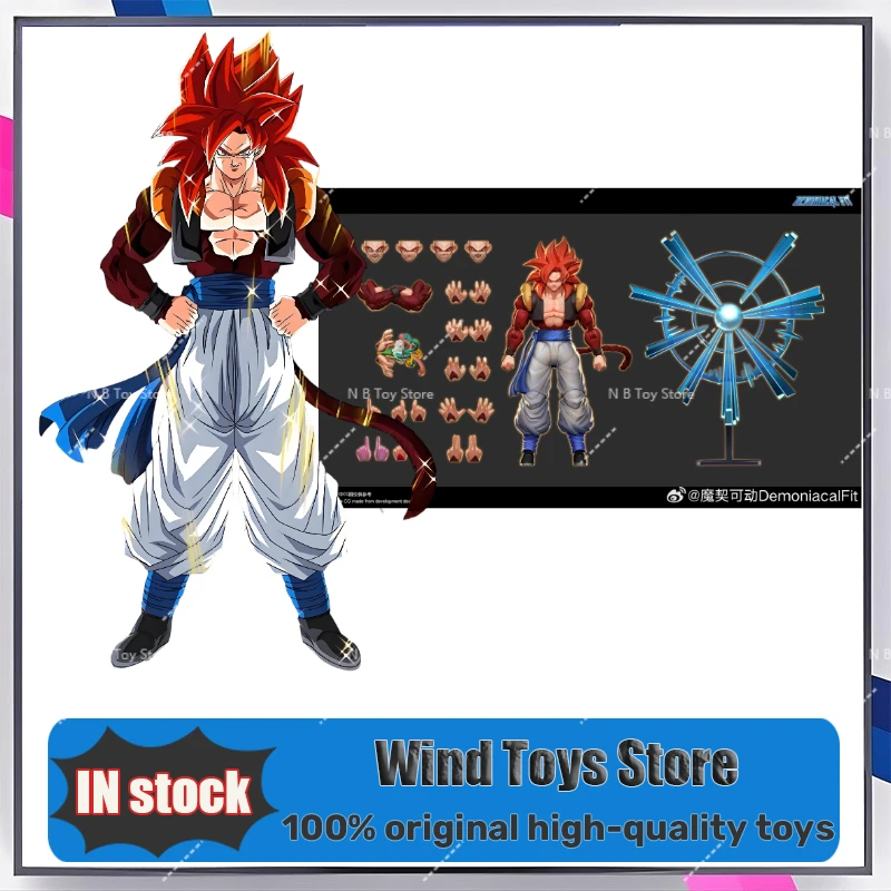 

New Product Pre-order Action Figure Demoniacal Fit SSJ4 Goget Dragon Ball GT 3.0, Figures Super Saiyan 4 Goget Figureine