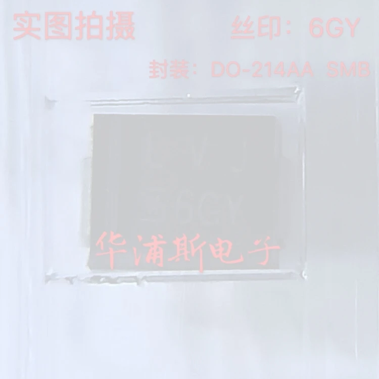 50pcs 100% orginal new Unidirectional P6SMB36A TVS TVS Transient Suppression Diode 36V Silk Screen LVJ Package SMB SMD