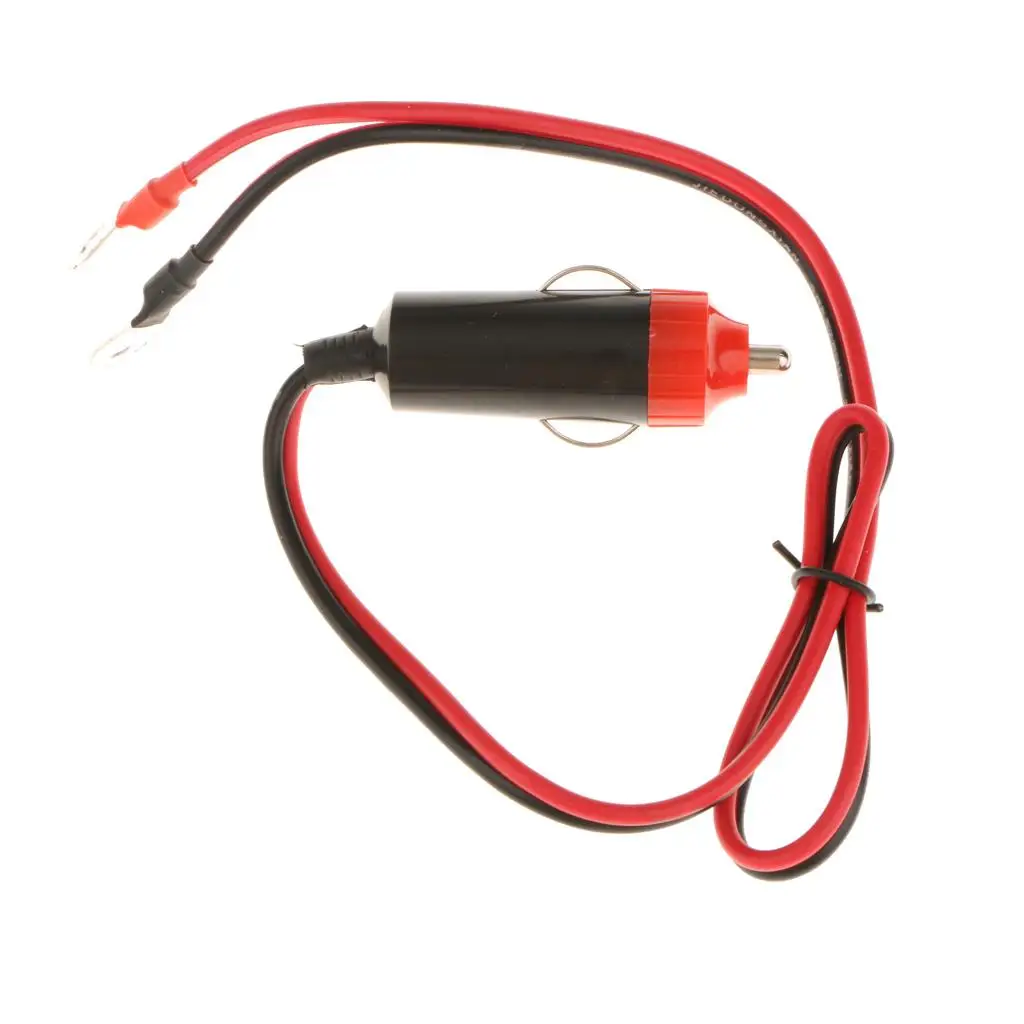 Cigarette Lighter Plug Cable Supply Inverter Adapter Wire 12V 10A