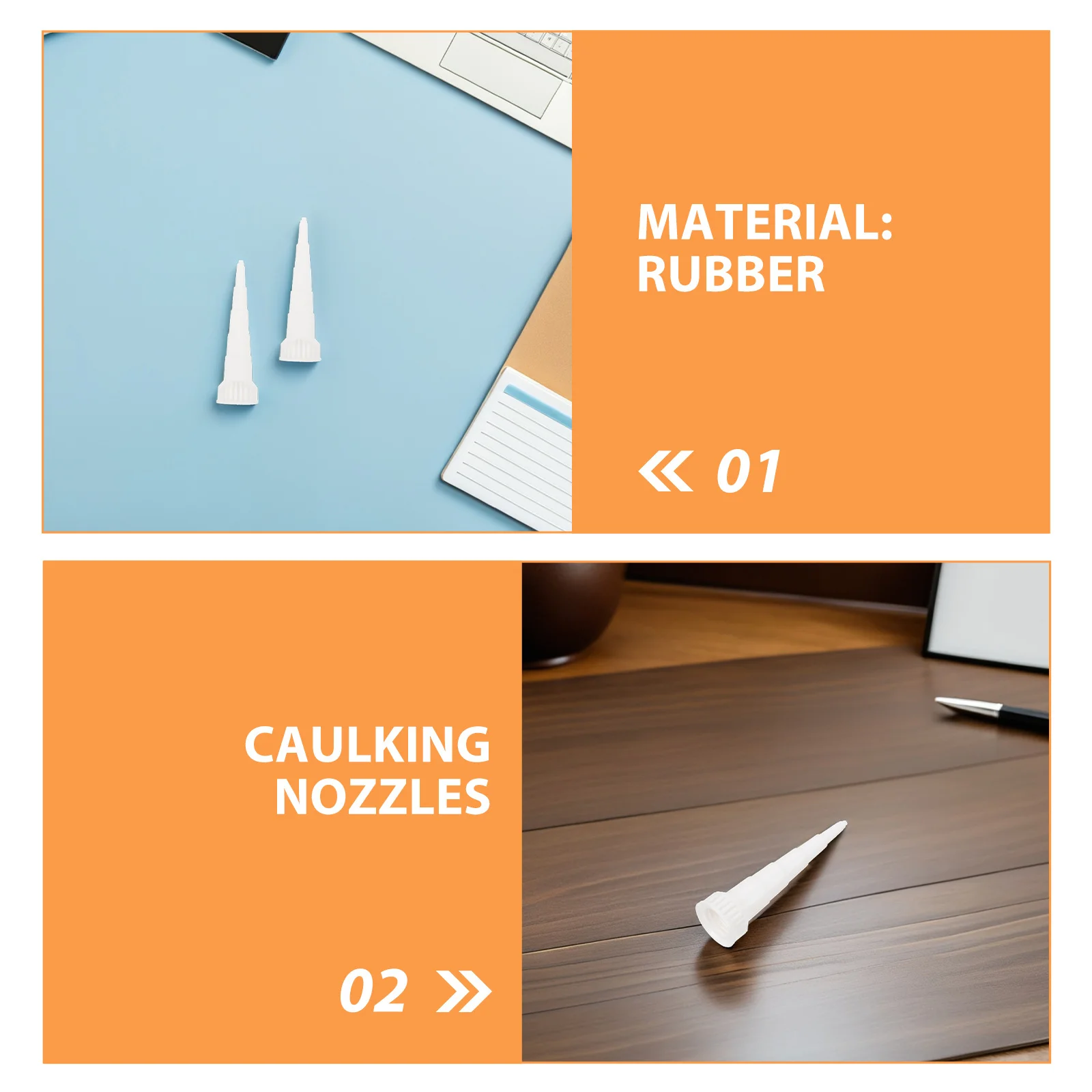 25 قطعة نصائح السد البلاستيكية 100 مللي تمديد فوهة لإصلاح أنبوب السد مانعة للتسرب المتانة أداة بسيطة خالية #4