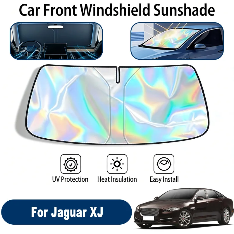 

Windshield Sun Shade For Jaguar XJ Foldable UV Reflective Front Window Sun Protection Cover Accessories