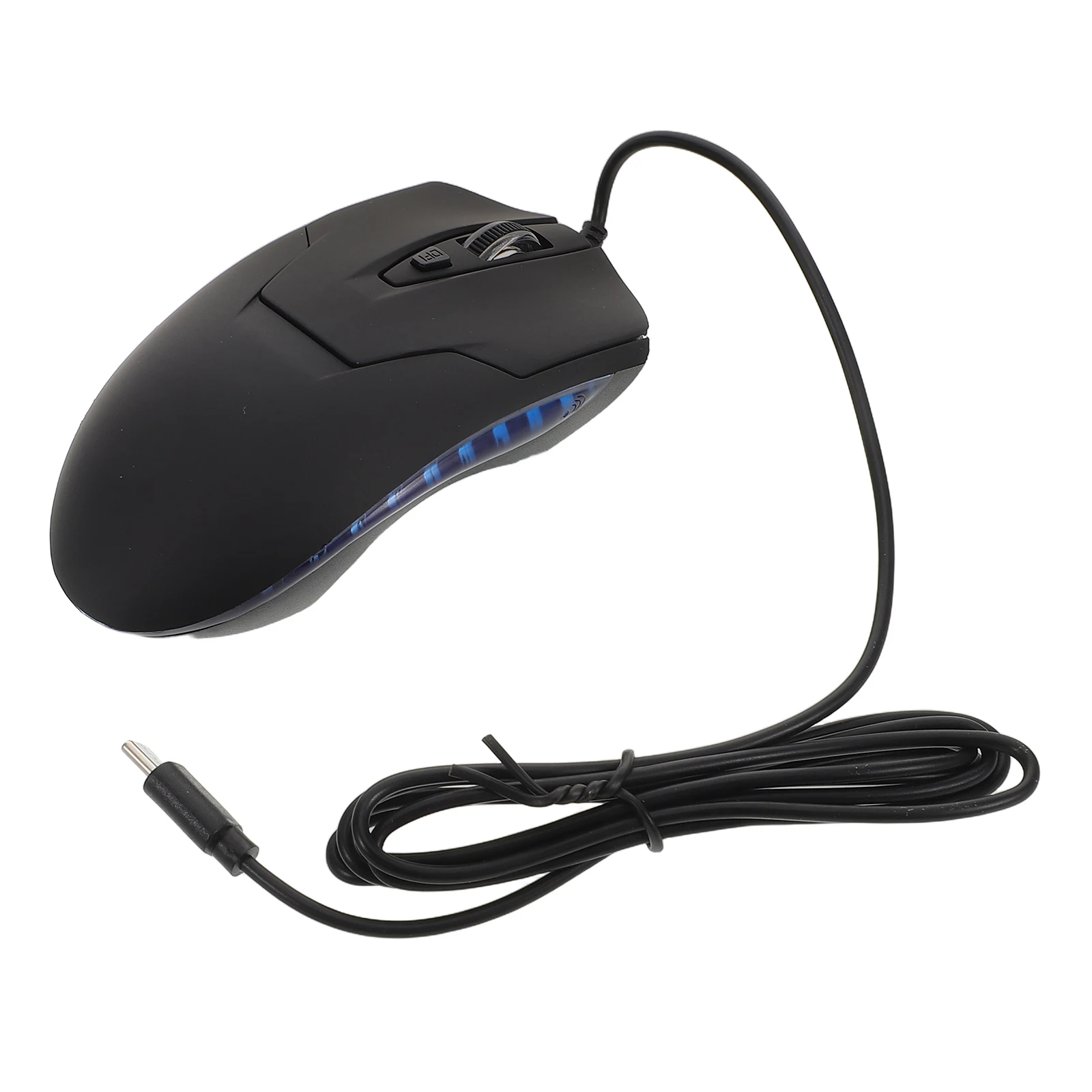 

Glowing Wired Mouse Computer Gaming for Accessories with Cord Abs Laptop Office