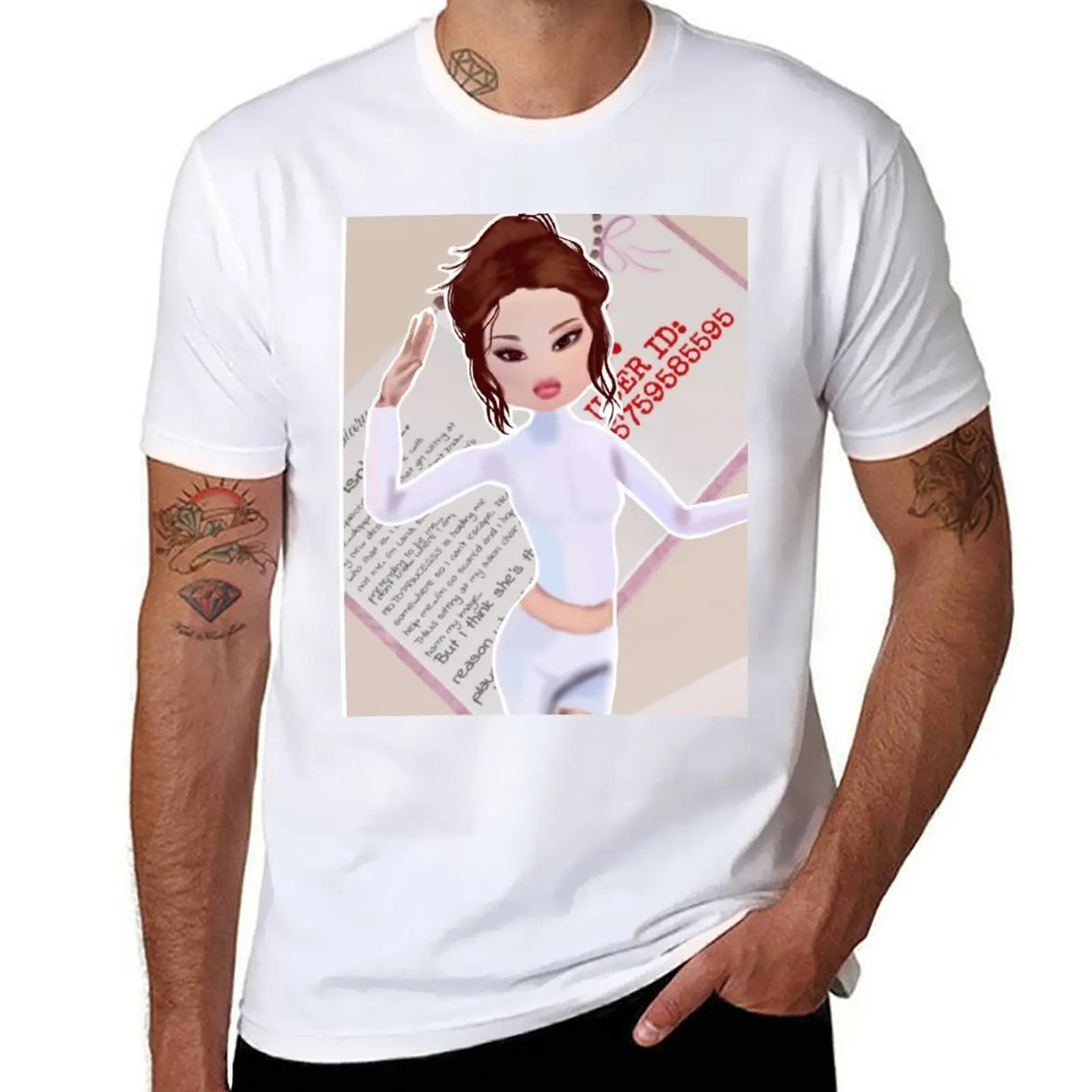 

Dress To Impress Lana T-Shirt cotton tshirt 100% t shirt man designer t shirt men 100% cotton luxury brand T-Shirt