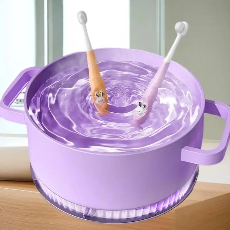 Million Nano Bristle Children's Toothbrush with Cute Designs, Perfect for 2-12 Year Old Kids
