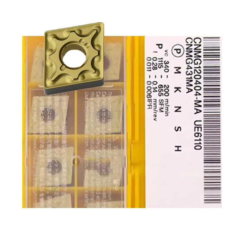 

100% Original CNMG120404-MA UE6110 CNMG120408-MA CNMG120412-MA-UE6110 Carbide Inserts CNC CNMG 120404 120408 120412
