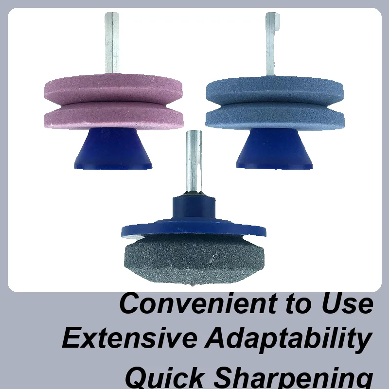 

Lawn Mower Grinding Stone Lawn Mower Sharpening Tool Wear-Resistant Industrial Polishing Head Grinding Stone Wheel For Garden