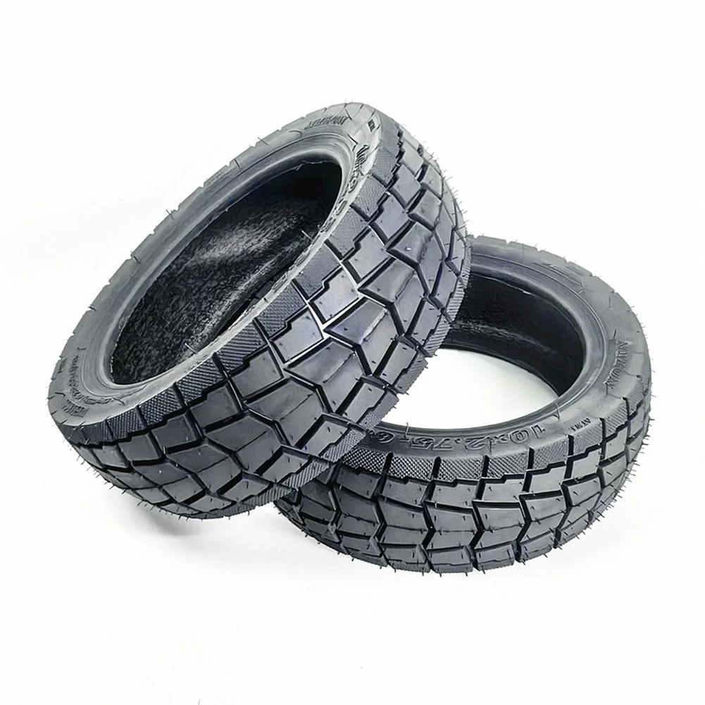 10inch Electric Scooter Tubeless Tire 10*2 75-6 5 Road Pattern Thickened Pneumatic Tires For Scooter Modified Accessories