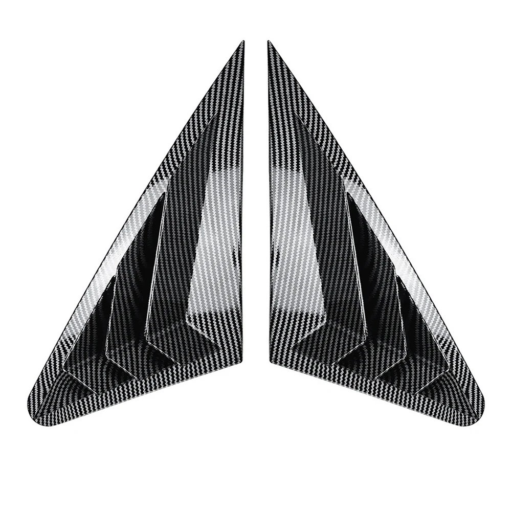 Car Customization Bright Black Rear Window Louvers Car Louvers Enhance Aesthetics Non-Compatible With Sportback