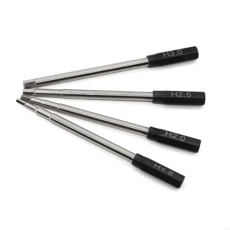 CORB 1.5/2.0/2.5/3.0mm Hexagonal Screwdriver Set For Model Building Ergonomic Design Model Tool for Crafting Aircraft