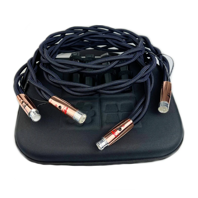 

Hi-End Thunder Bird XLR Balanced Cable Solid PSC+ Copper HiFi Audio Analog Interconnect Line With Noise-Dissipation System