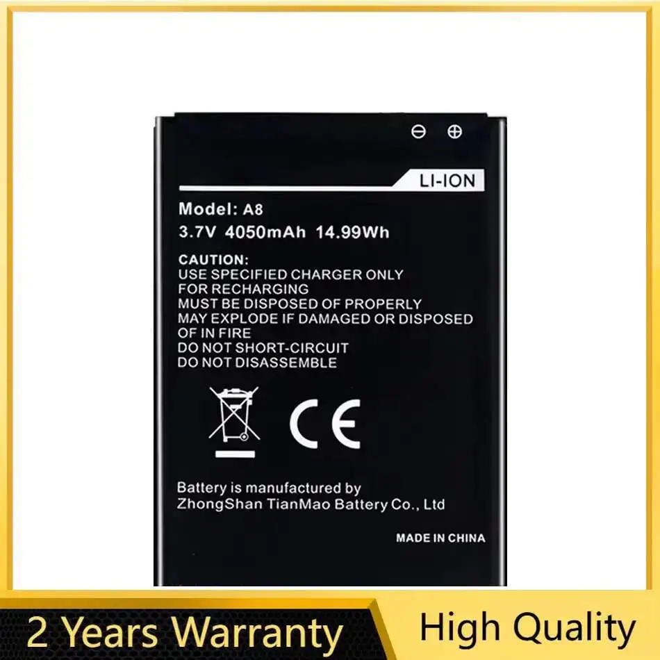 

Mobile Phone Battery Rechargeable For AGM A8 A1Q A8(For AGM) High Quality