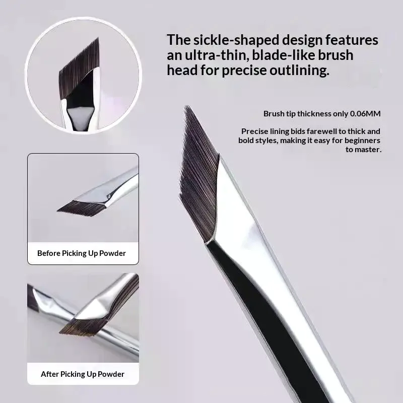 The Upgrade Blade Eyeliner Brush Thin Fine Angle Flat Eyebrow Brush Under The Eyes Place Precise Detail Brush