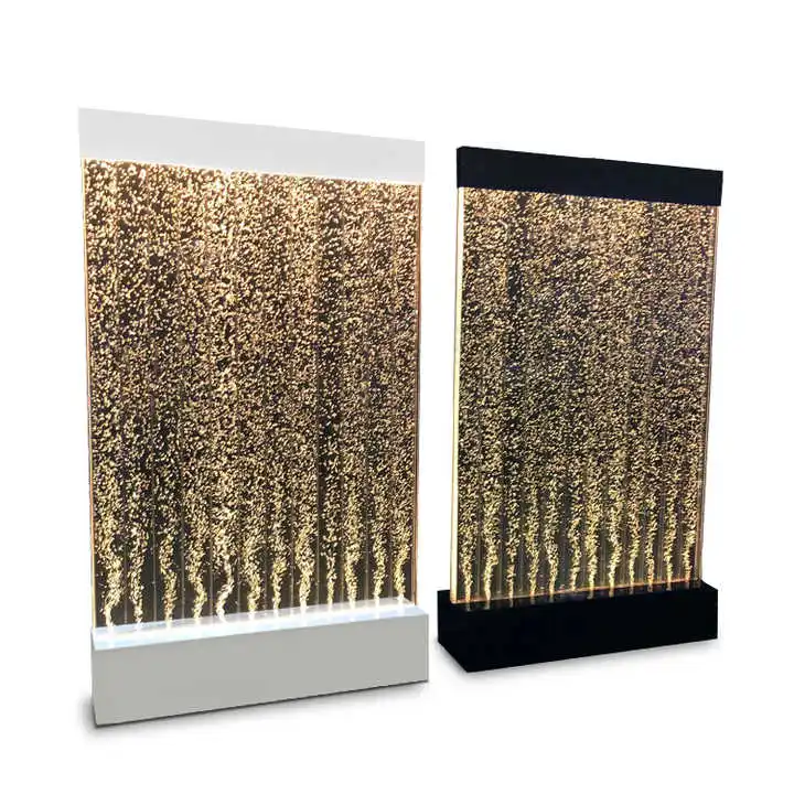 Customization.New Style Multiple Acrylic Modern Water Dance Fountain Curtain Wall Decorations for Home