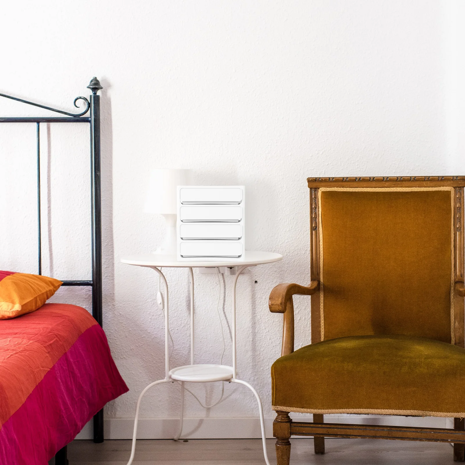 

1Pcs Drawer Type Desktop Storage Box Four-Layer Organizer Plastic Storage Case for Cosmetics Pens Office Supplies Desktop Holder