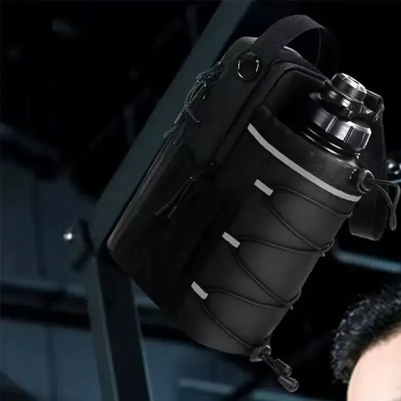 

Sports Bag Gym For Men Magnetic Water Bottle Sling Bag Adjustable Large Capacity Gym Bottle Bag Waterproof Convenience Crossbody