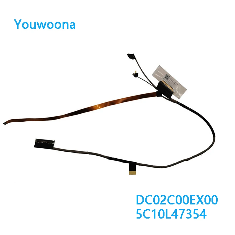 

NEW ORIGINAL Laptop LCD LED Flex Cable For Lenovo Yoga 740-14 710-15 710-15IKB 710-15ISK EDP 3K 4K UHD DC02C00EX00 5C10L47354