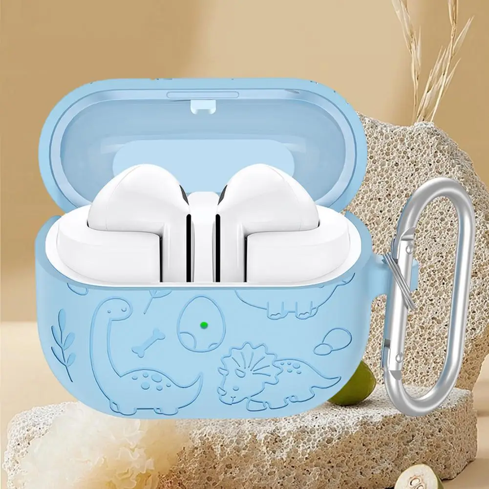 Liquid Silicone Earphone Case Fit Earphone Sleeve Shockproof Silicone Protective Covers for Samsung Buds 3/3 Pro Impact