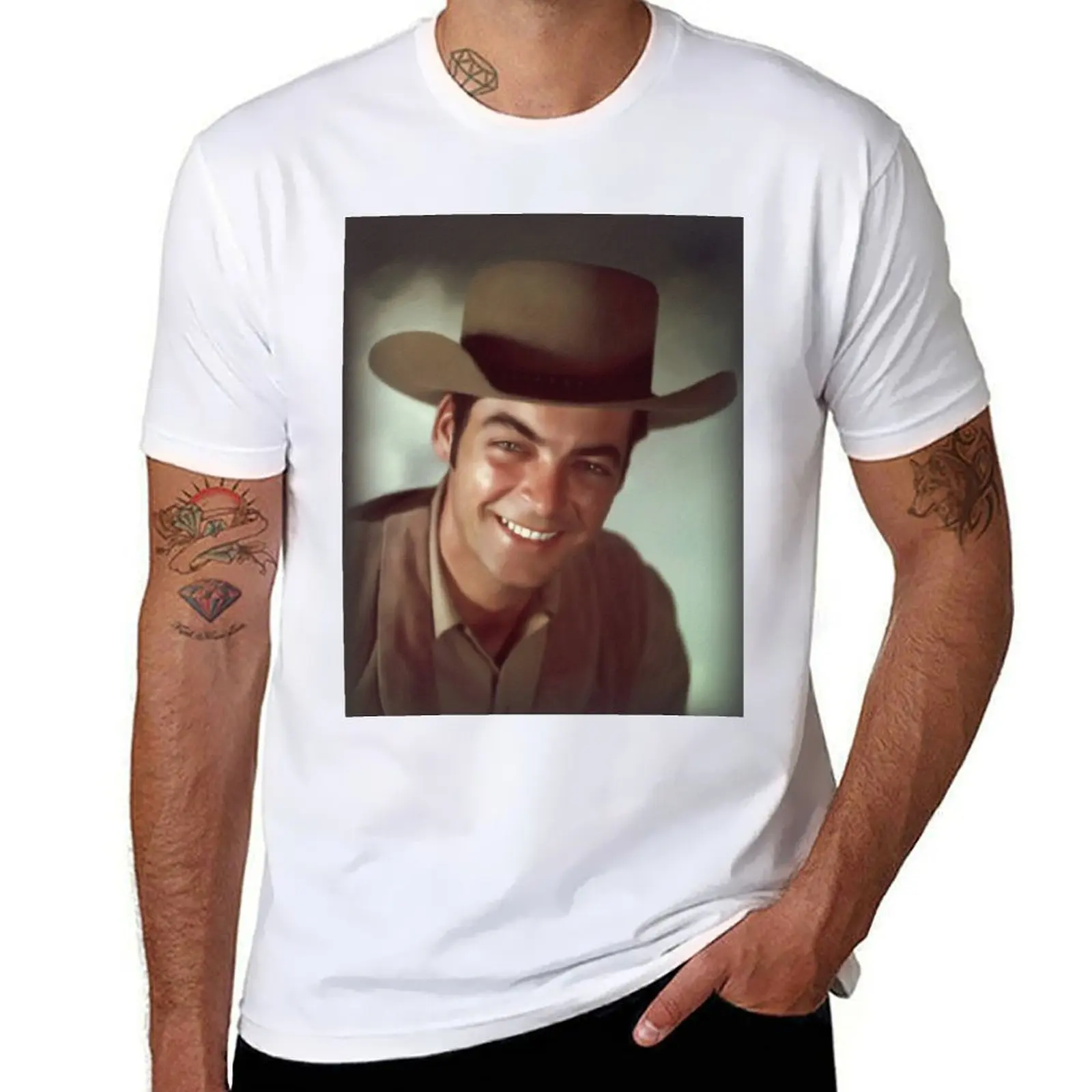 Rory Calhoun, Movie Legend T-shirt kawaii clothes new edition mens funny t shirts