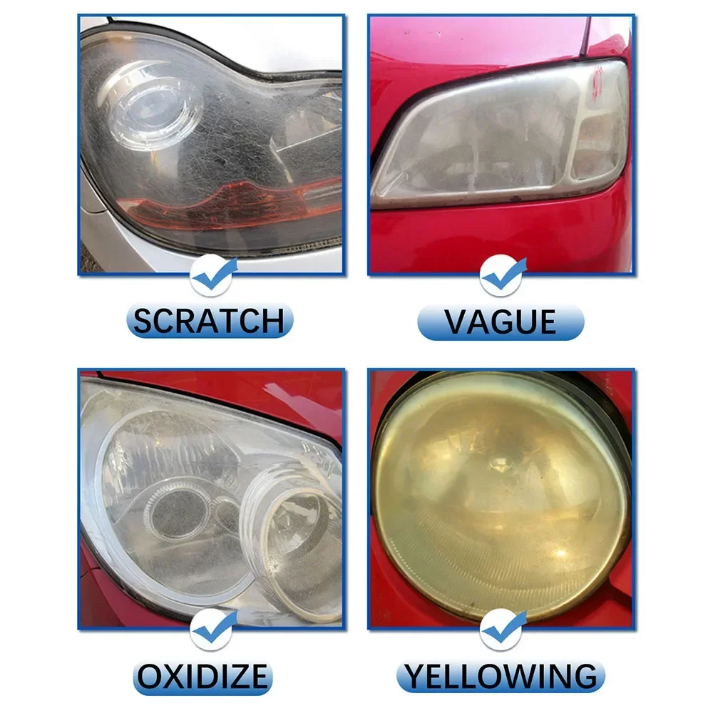 Headlight Restoration Aivc Headlight Lens Restorer And Protectant Polisher Car Cleaning Repair Coating Oxidize Yellow Car Light