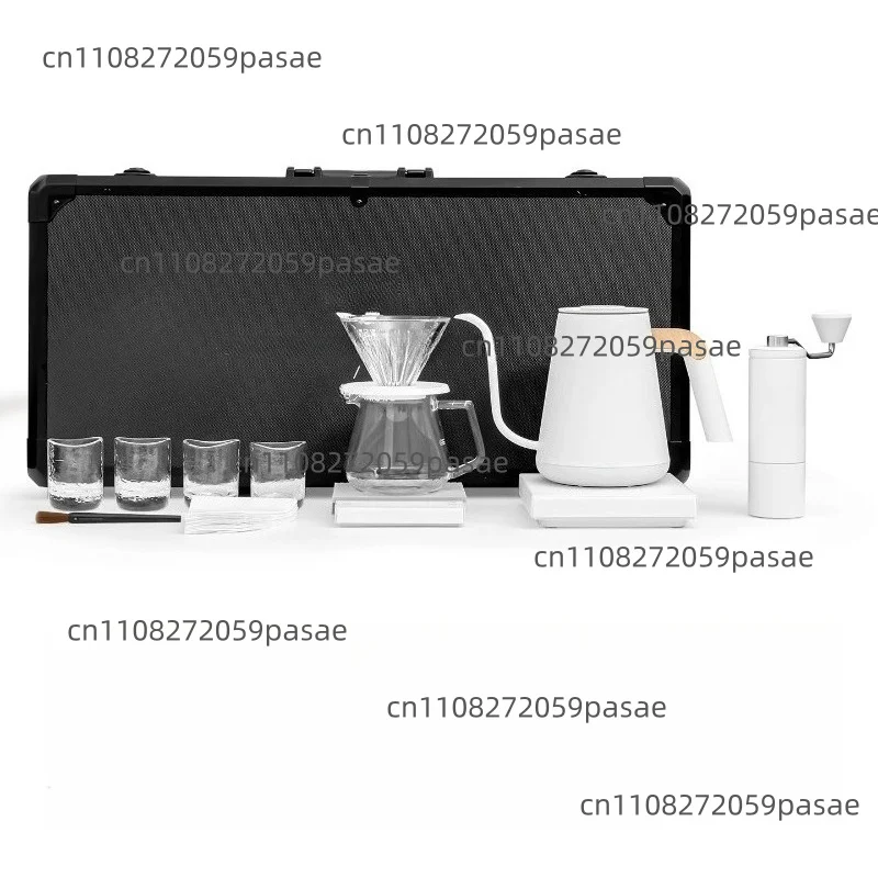 A complete set of hand-brewed coffee equipment gift box, hand-brewed coffee pot, home coffee pot set