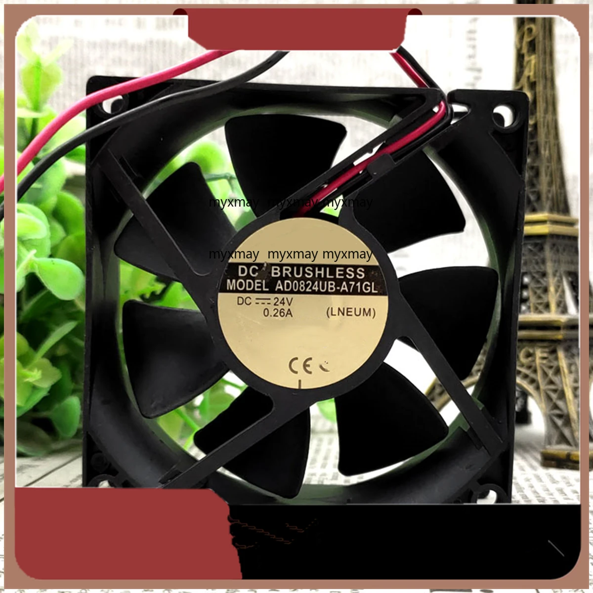 

Вентилятор охлаждения AD0824UB-A71GL DC 24 В 0,26 А 8 см 8025 80x80x25 мм 2-проводной