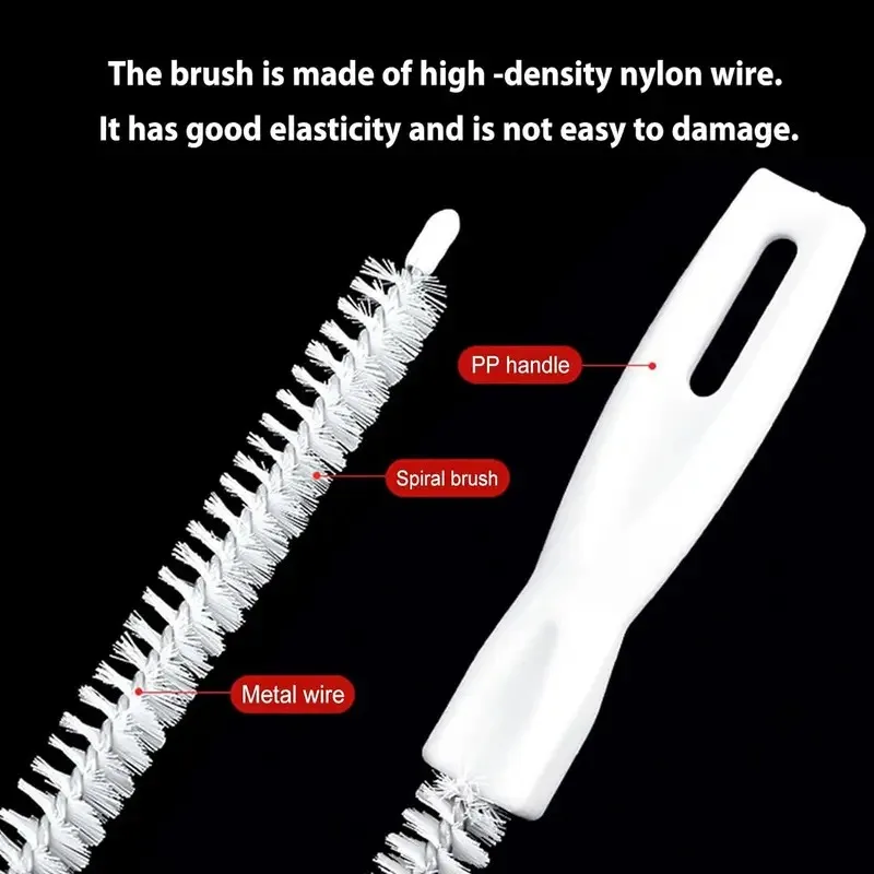 أداة تنظيف الصرف المرن - مزيل تسد الشعر القابل للانحناء لتنظيف أنابيب الحوض والدش وحوض الاستحمام وتنظيف منظف المطبخ