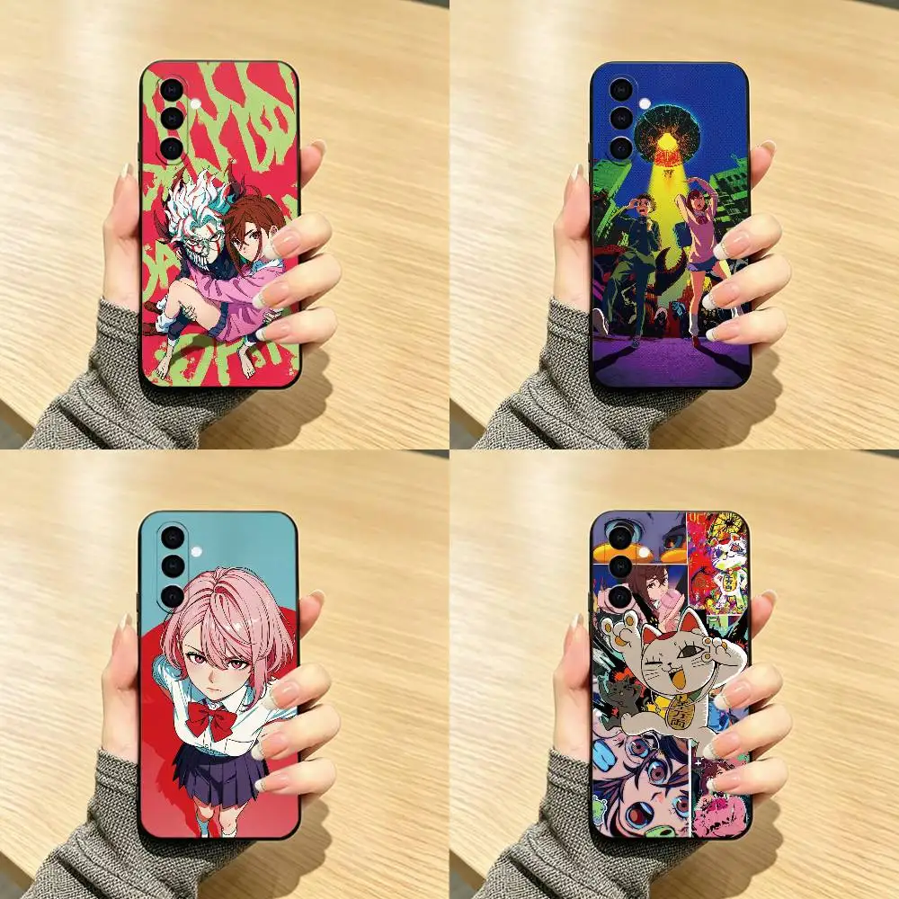 Dandadan Anime Phone Case Black Silicone Soft For Samsung Galaxy A73,A72,A71,A70,A53,A52,A51