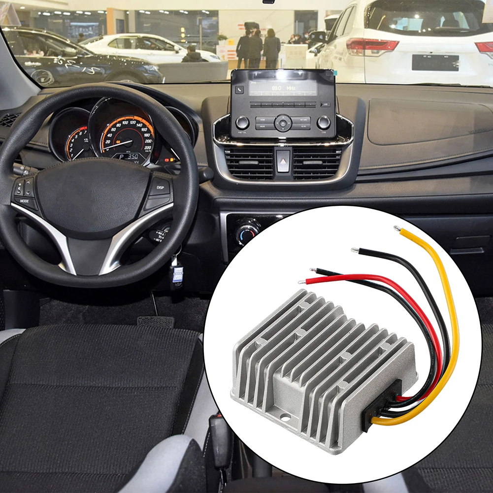 

Harsh Environment Use 74*74*32mm 240W Power Supply Automotive Voltage Adapter High Efficiency Converter For Cars