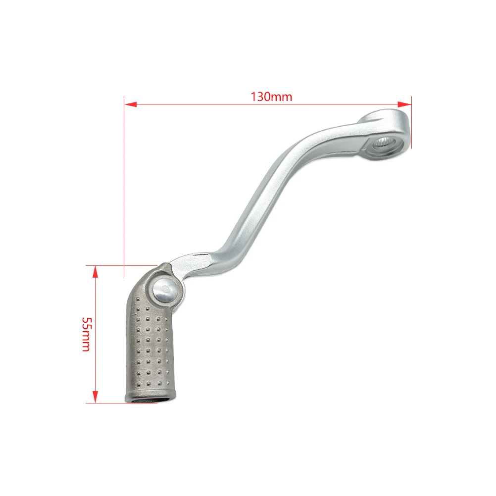 Motorcycle Gear Shift Lever CNC Folding Aluminum Tip Pedal Shift Arm For Koshine 85cc 105cc XN85 XN105 2-stroke Engine Dirt Bike