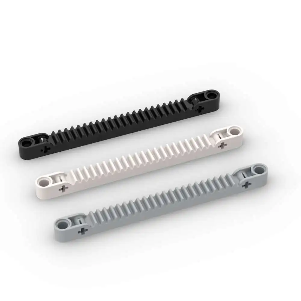 Moc 10 peças rack de engrenagem 64781 1x13 de alta tecnologia compatível com kit de blocos de construção de eixo e furos de pino brinquedos de partículas de tijolo presentes de natal