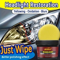 Car Headlight Scratch Repair Paste Clear Lenses Scratch Oxidation Remover Car Lamp Headlight Lens Refurbisher for Car Care