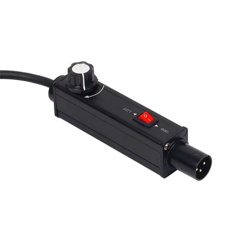 AS95 3.5mm to XLR Audio Isolator Common Ground Current Sound Elimination Noise Reduction Mixer Volume Adjustment Passive Audio