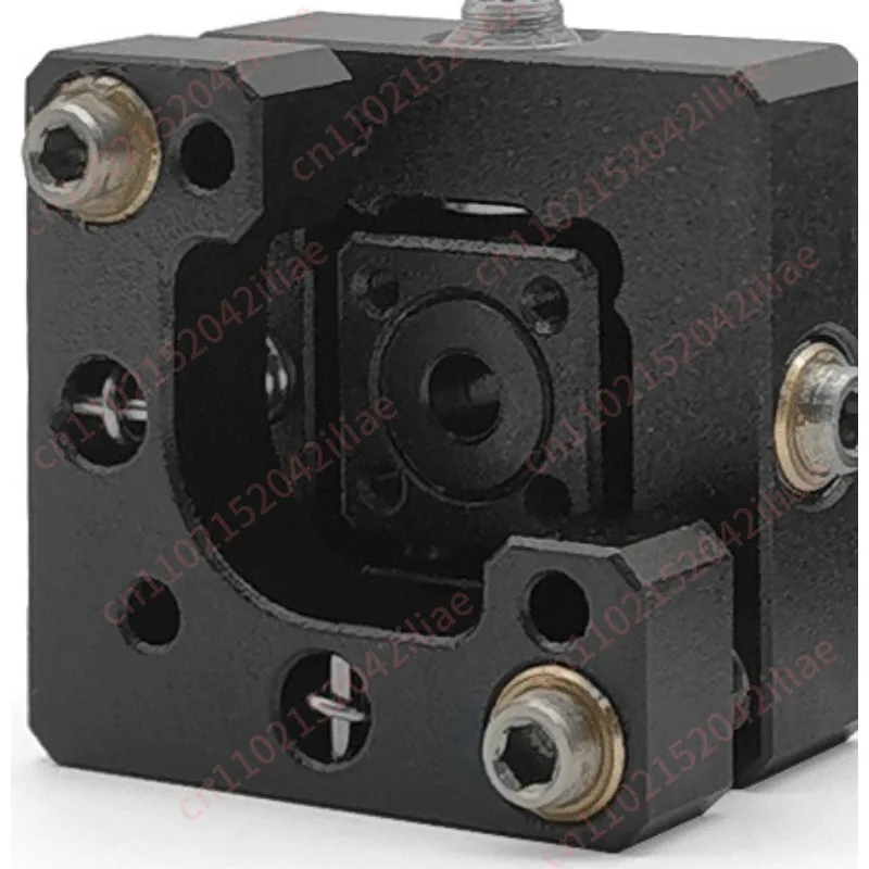 High-precision miniature four-dimensional adjustment frame, red light collimator adjustment frame