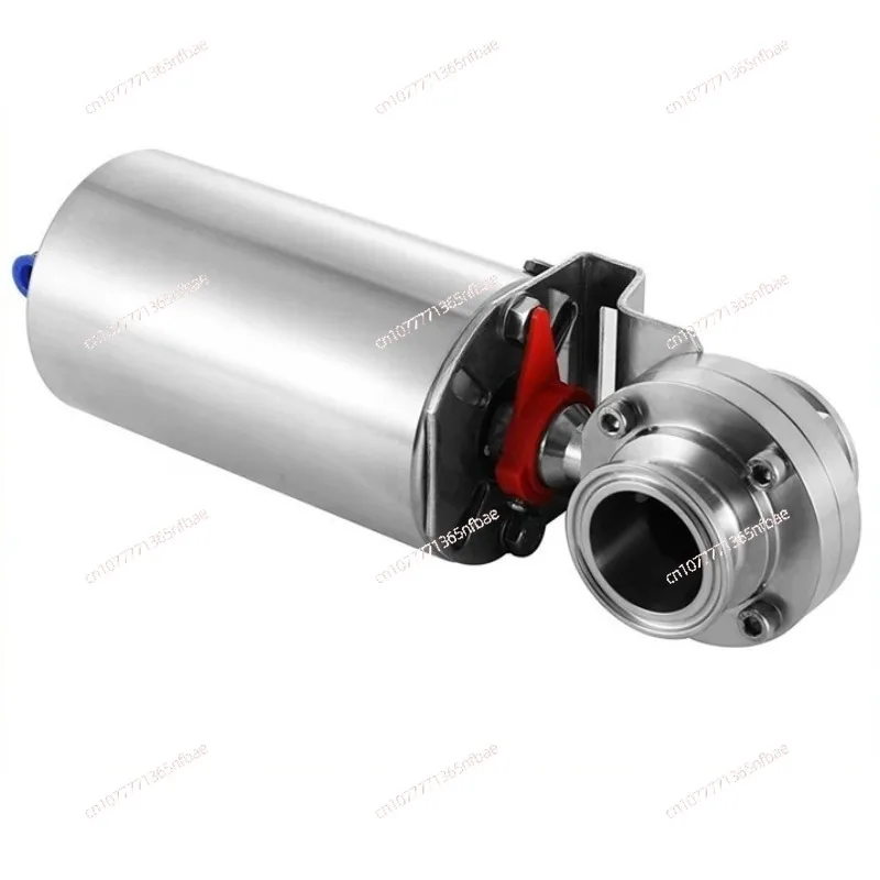 Single Acting Spring Return Pneumatic Valve, 304 Sanitary Clamp with Welded Ends