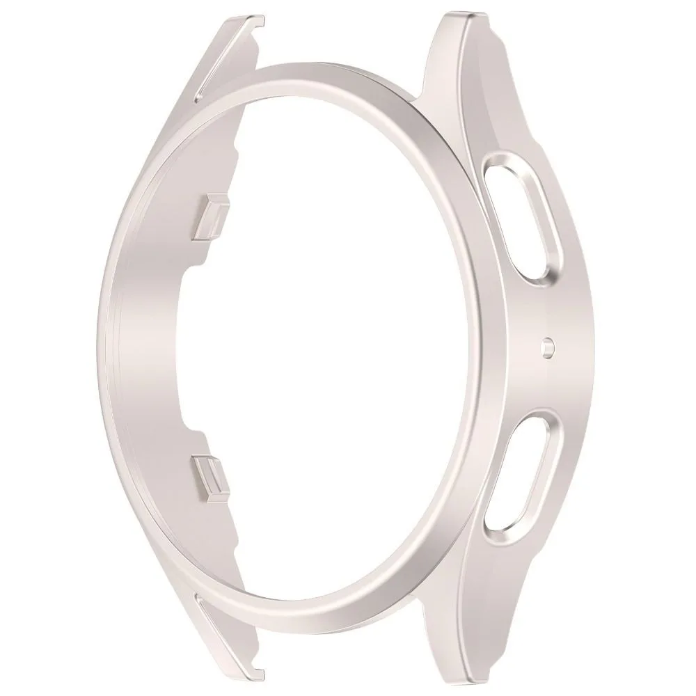 Pára-choques pc escudo duro anti-risco quadro protetor acessórios de relógio inteligente capa para samsung galaxy watch 7 40/44mm